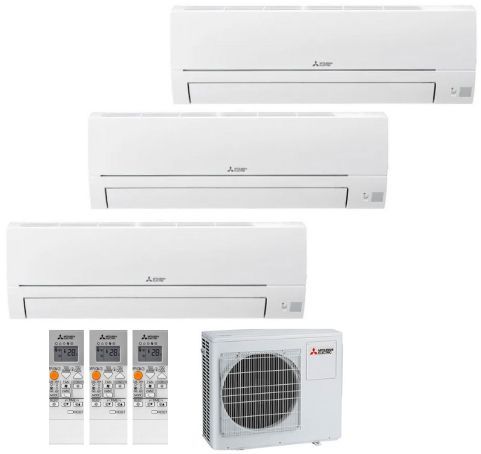 AIRE ACONDICIONADO 2X1 MITSUBISHI ELECTRIC MSZ-HR WIFI (25 – 25)