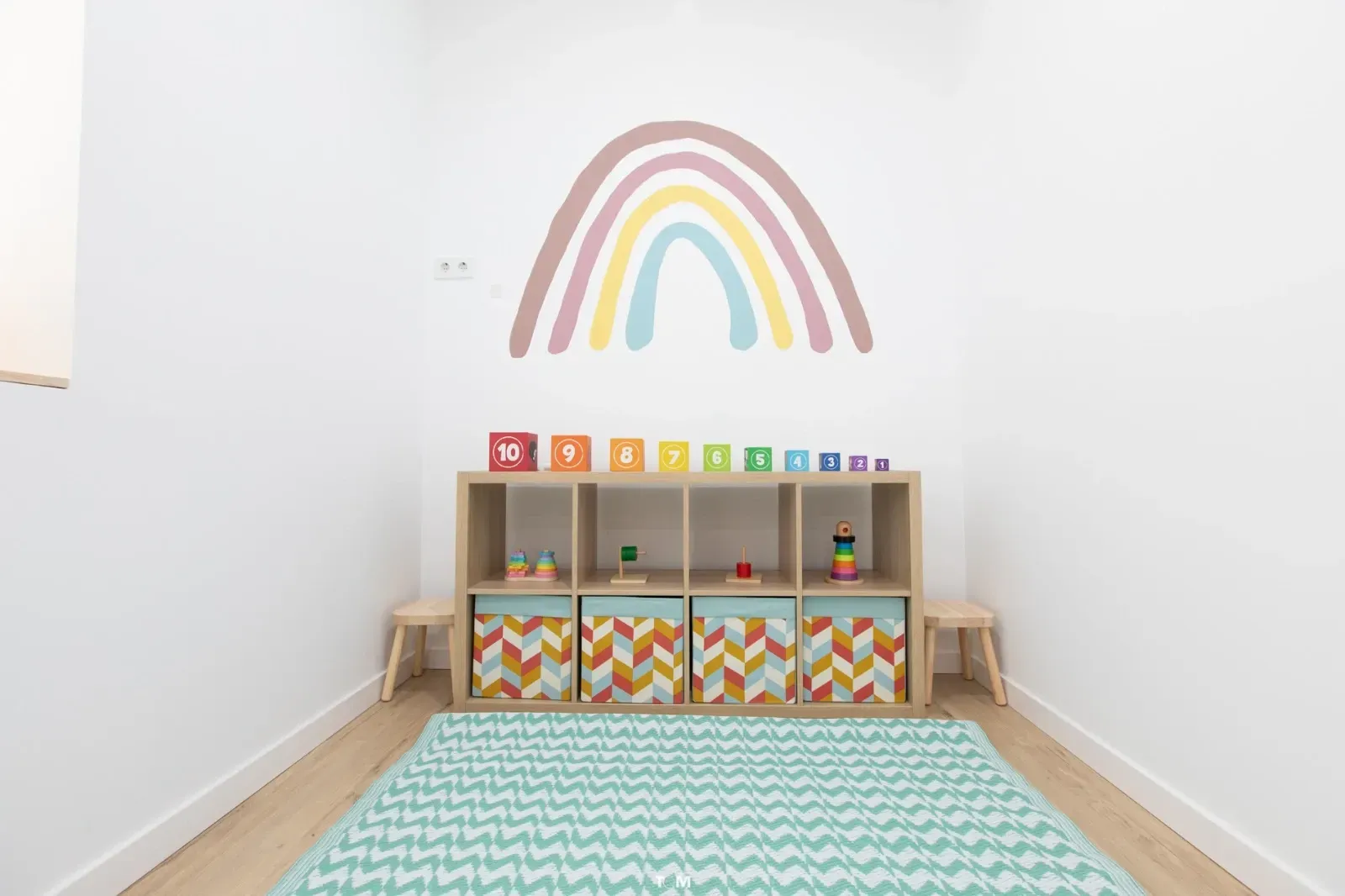 Sala para bebés de la guardería