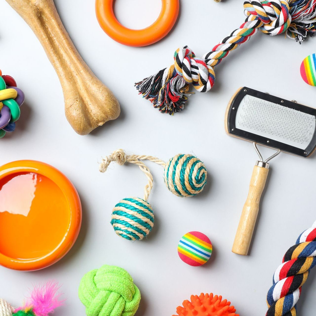 Ensemble de jouets et accessoires pour animaux