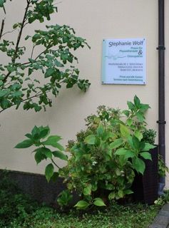 Eingang Praxis für Osteopathie Stephanie Wolf