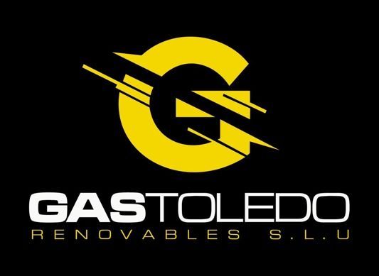 Un logotipo amarillo y negro para Gastoldo Renovables SLU