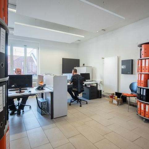 Büro bei der Sutt AG