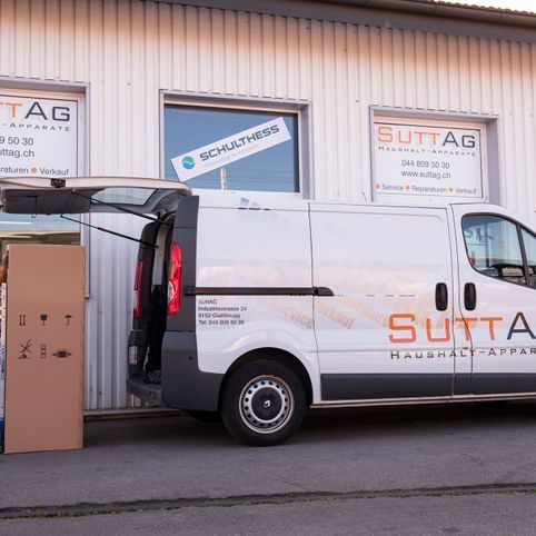 Lieferwagen von Sutt AG