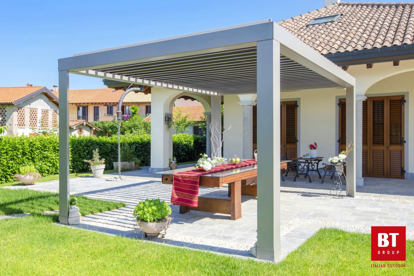 pérgola bioclimática independiente