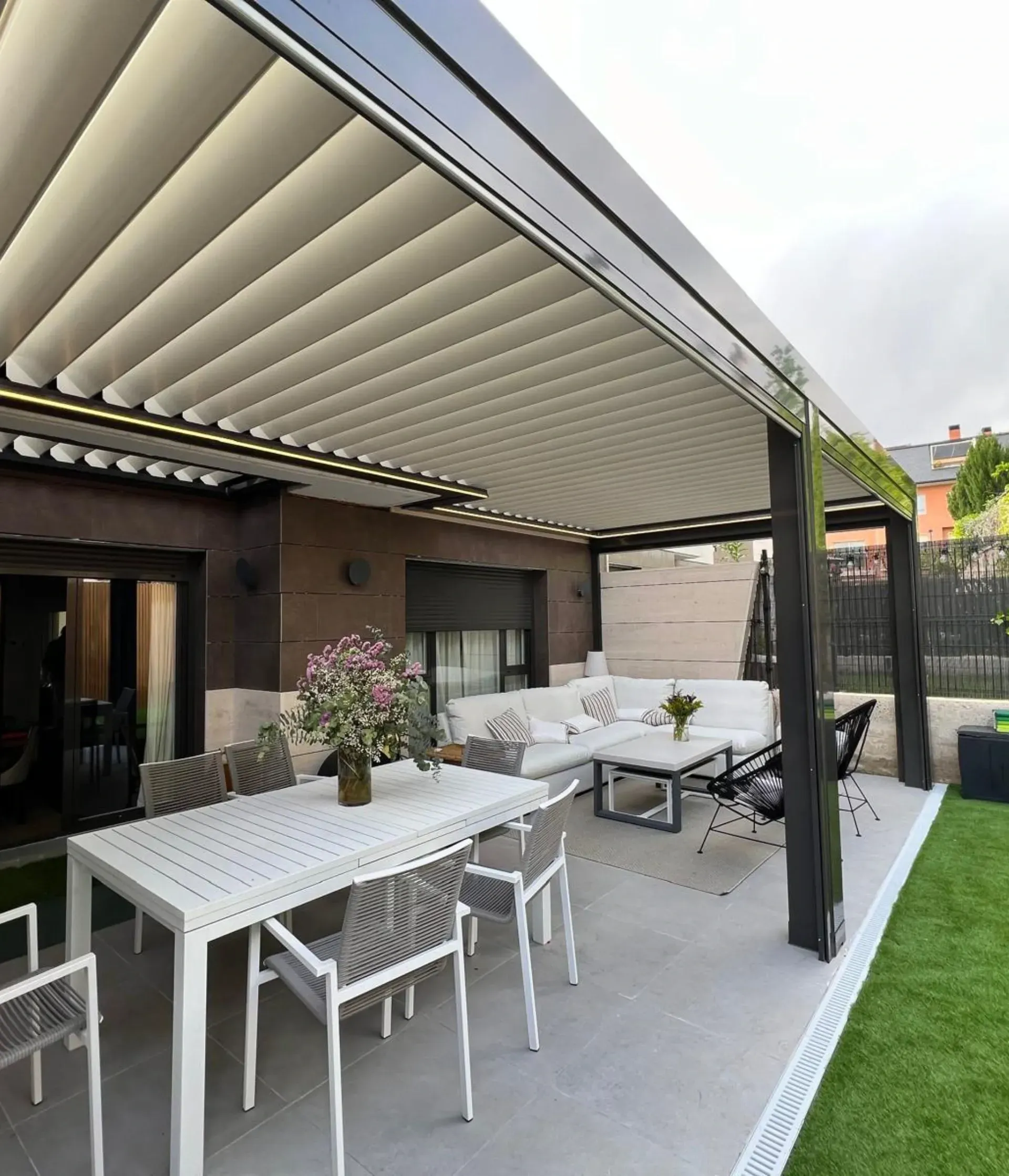 pérgola bioclimática las rozas