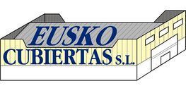 A logo for a company called eusko cubiertas s.l.
