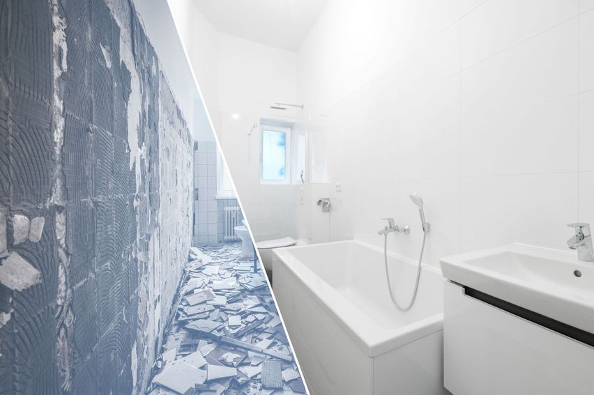 Badzimmerumbau - Josef Hürlimann AG in Zug