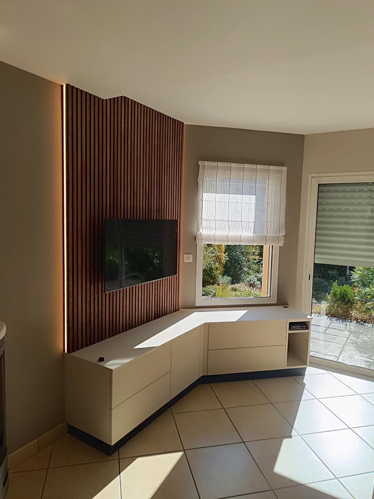 Meuble bas salon sur mesure