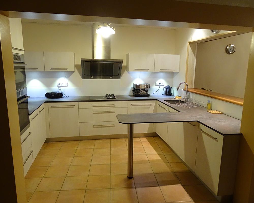 aménagement d'une cuisine chez un particulier