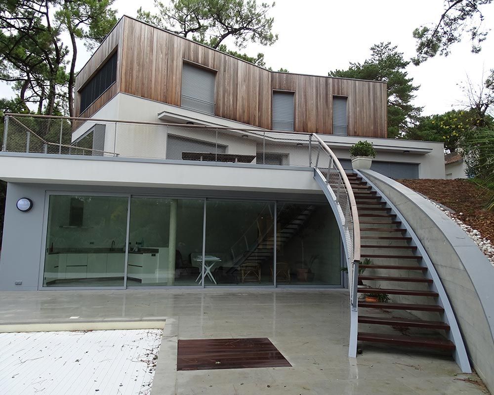 surélévation en bois d'une maison