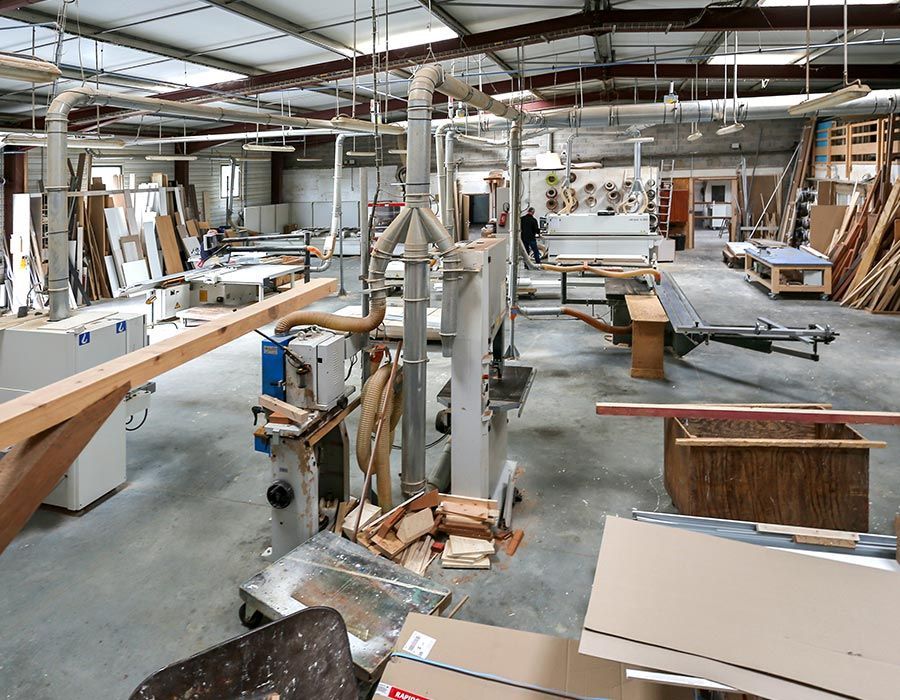atelier de fabrication de la menuiserie