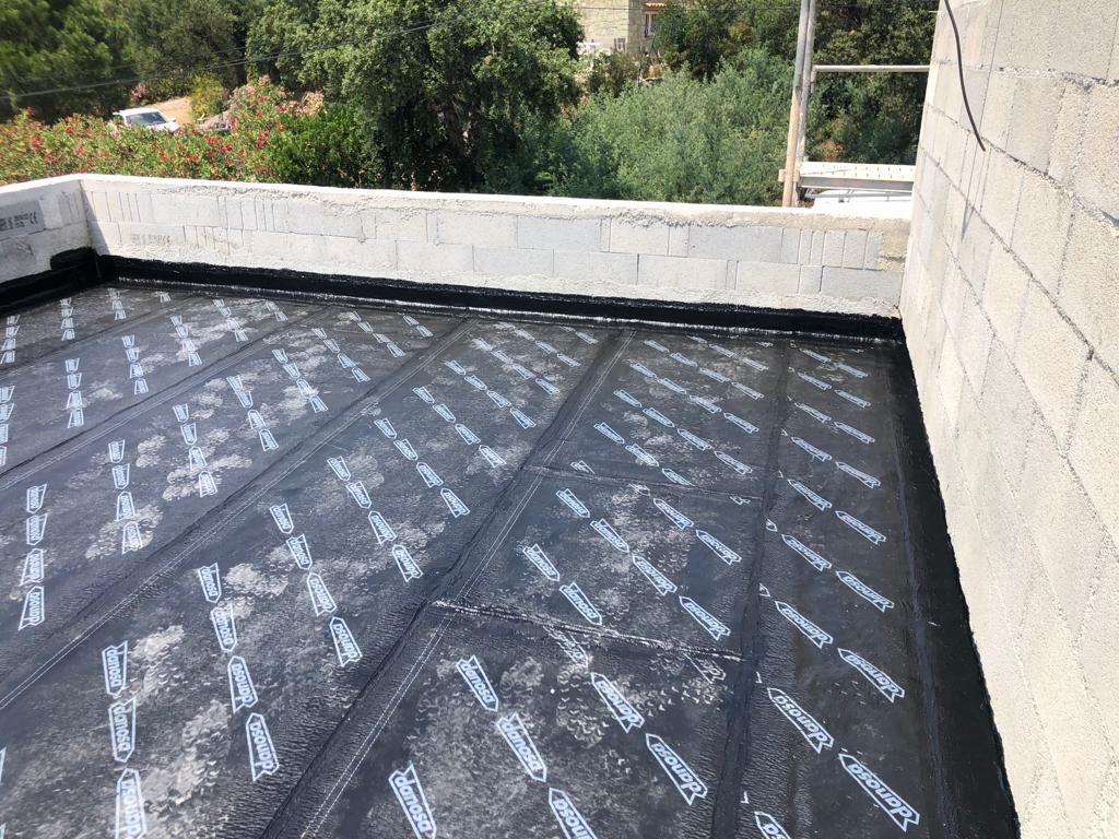 Un isolant sur une toiture