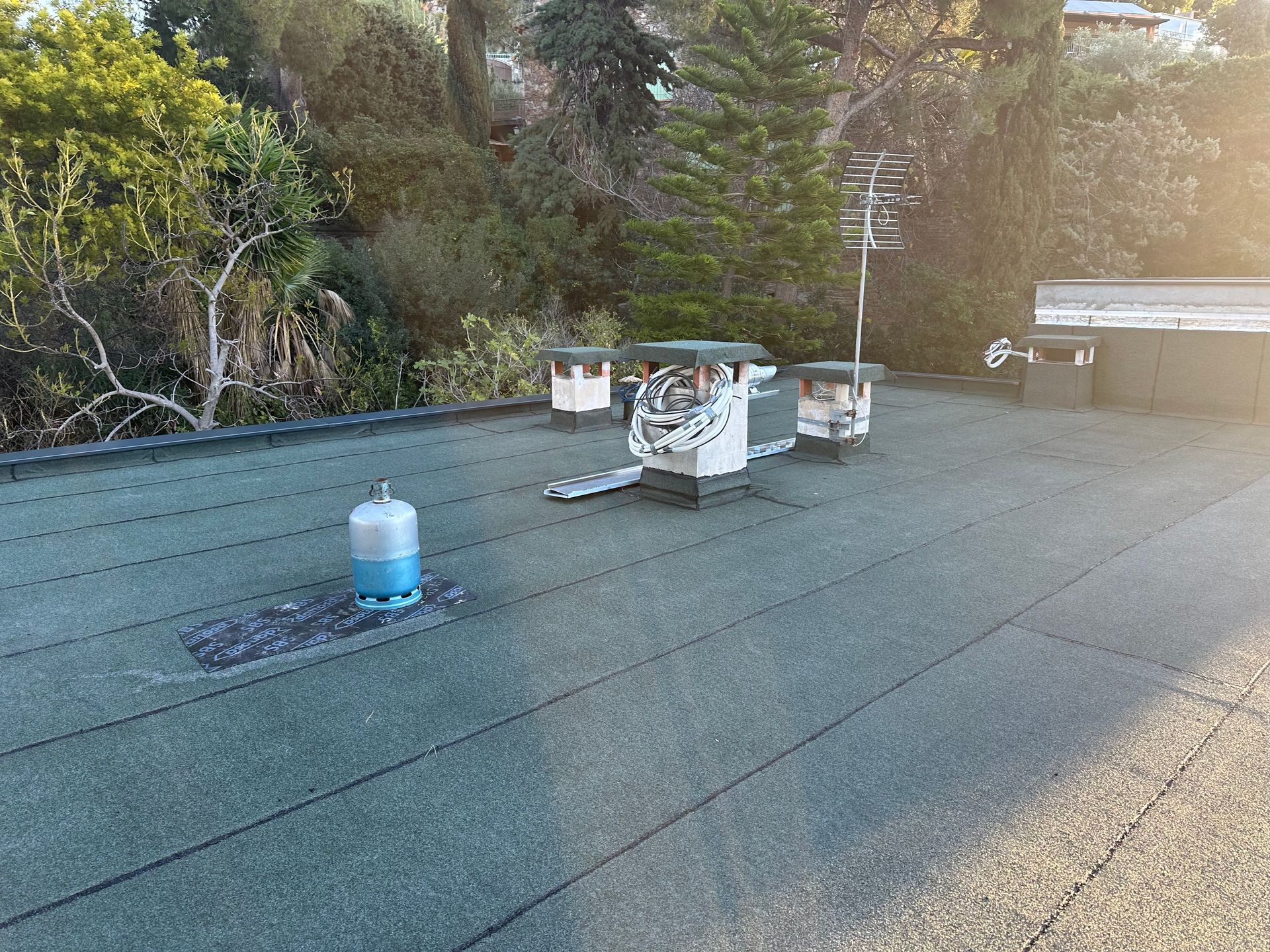 Un toit-terrasse bien étanche