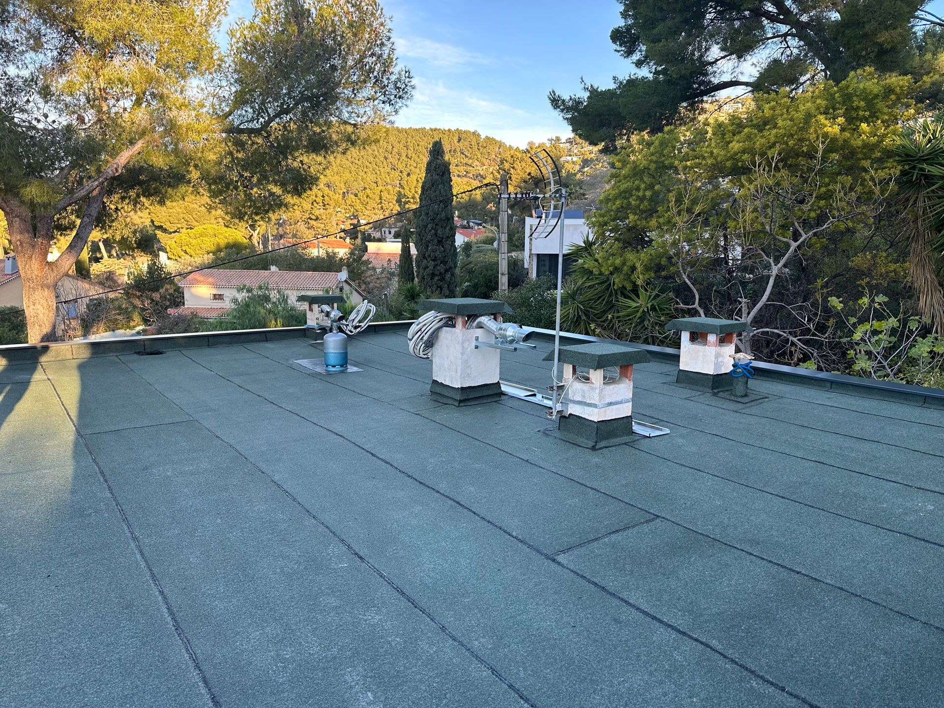 Une toiture-terrasse bien étanche