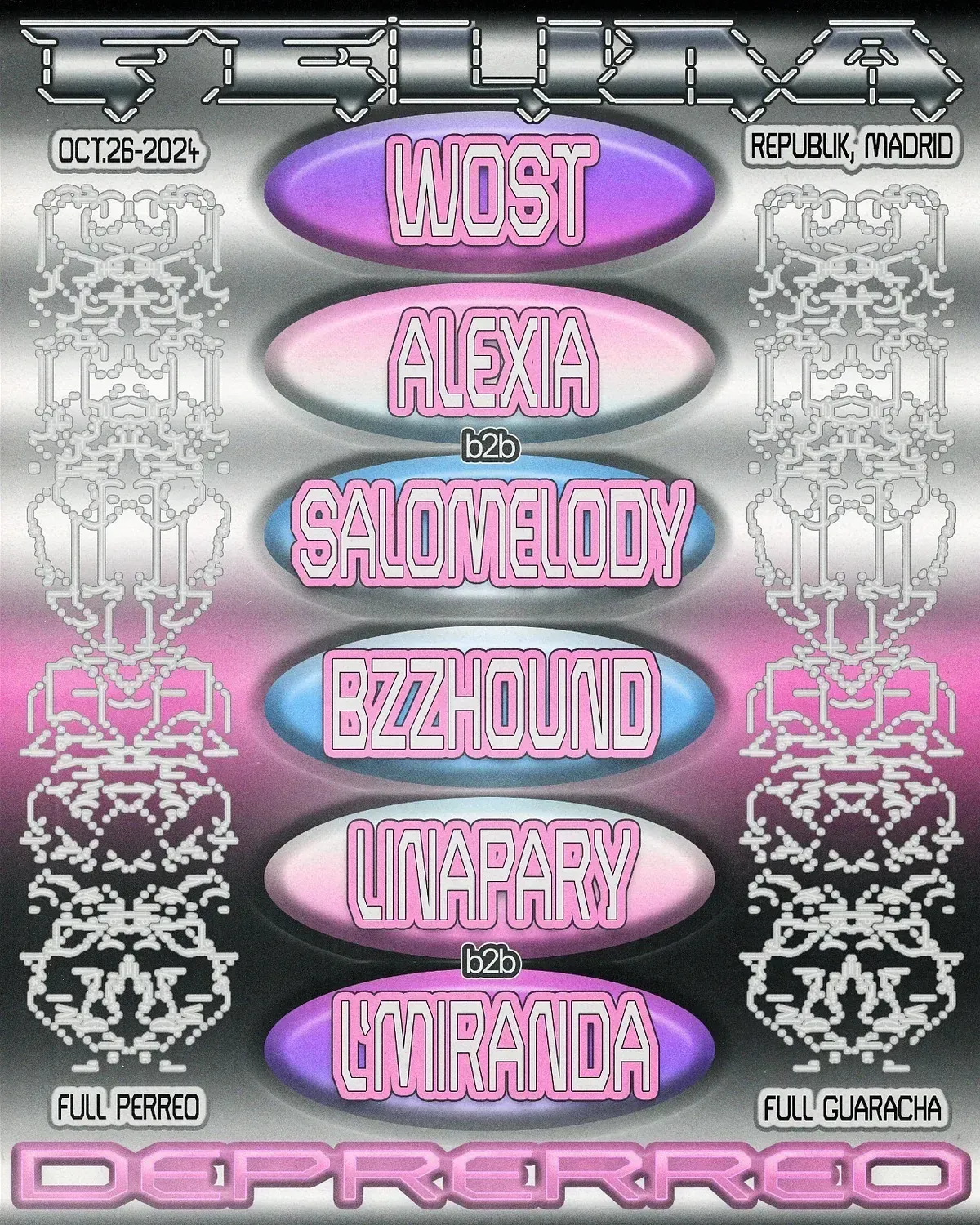 Flyer del concierto 