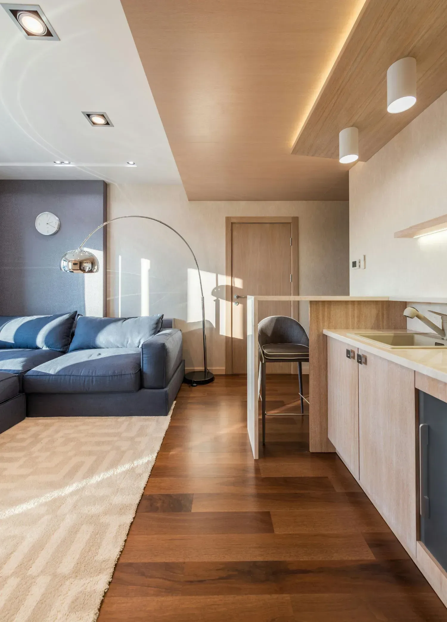 Cocina moderna reformada en Barcelona