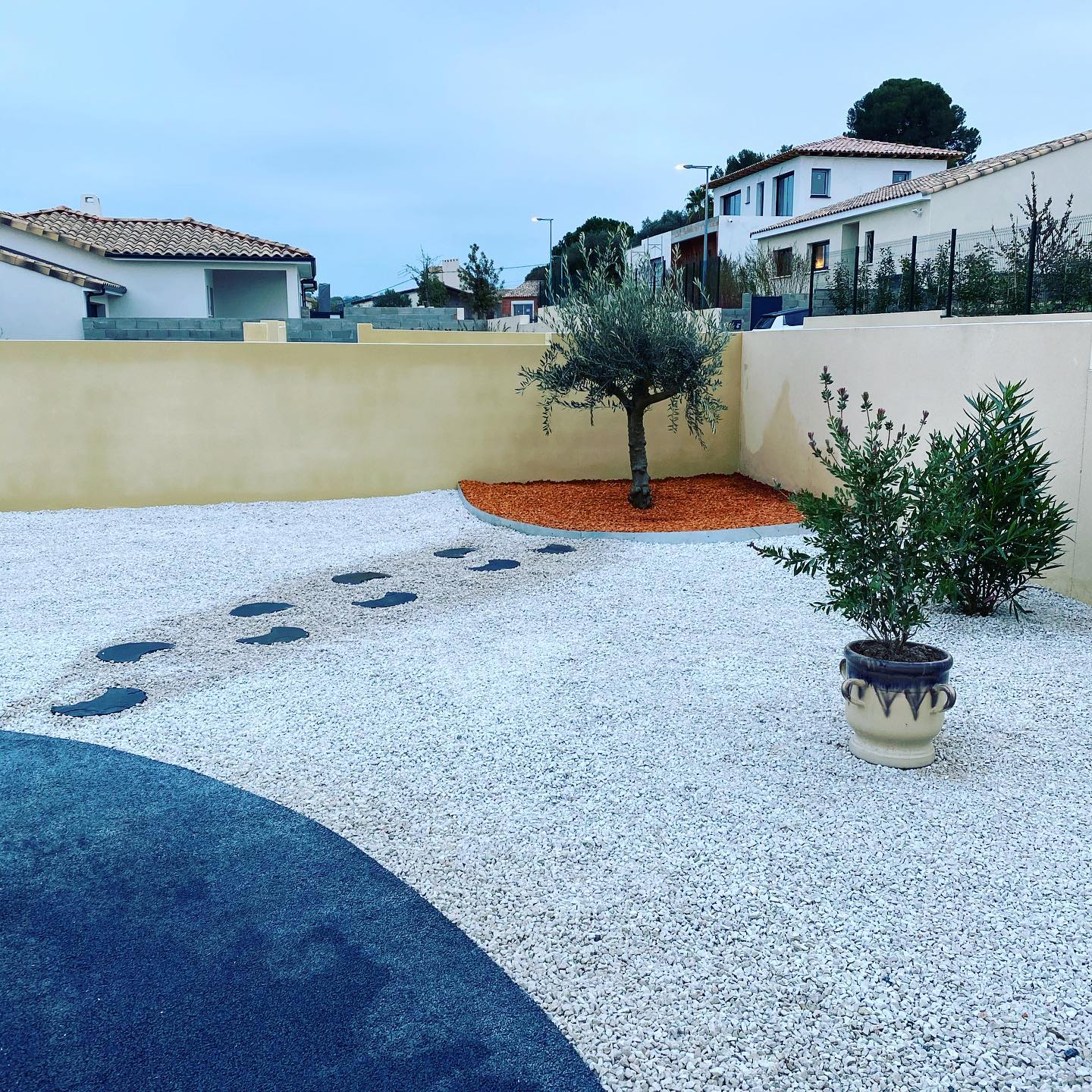 Béton drainant pour terrasse