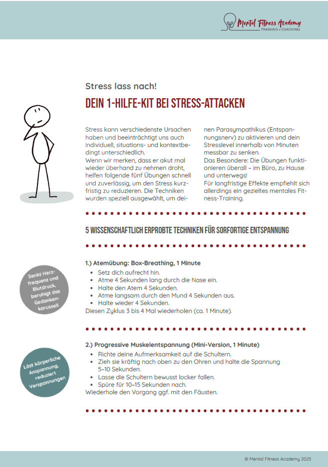 PDF mit Anti-Stress-Kit GRATIS