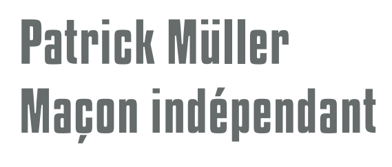 Patrick Müller Maçon indépendant Logo