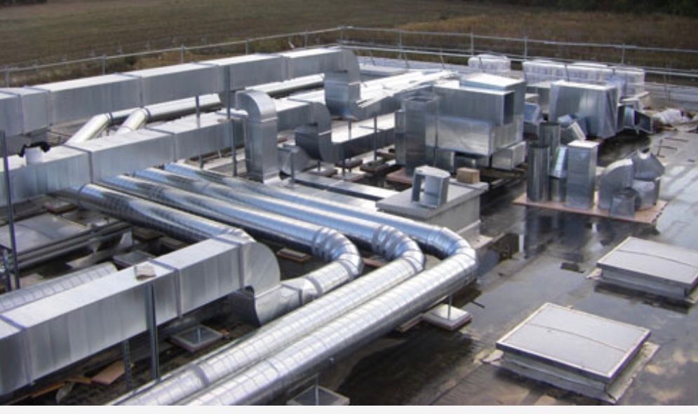 Gaines de ventilation sur toit