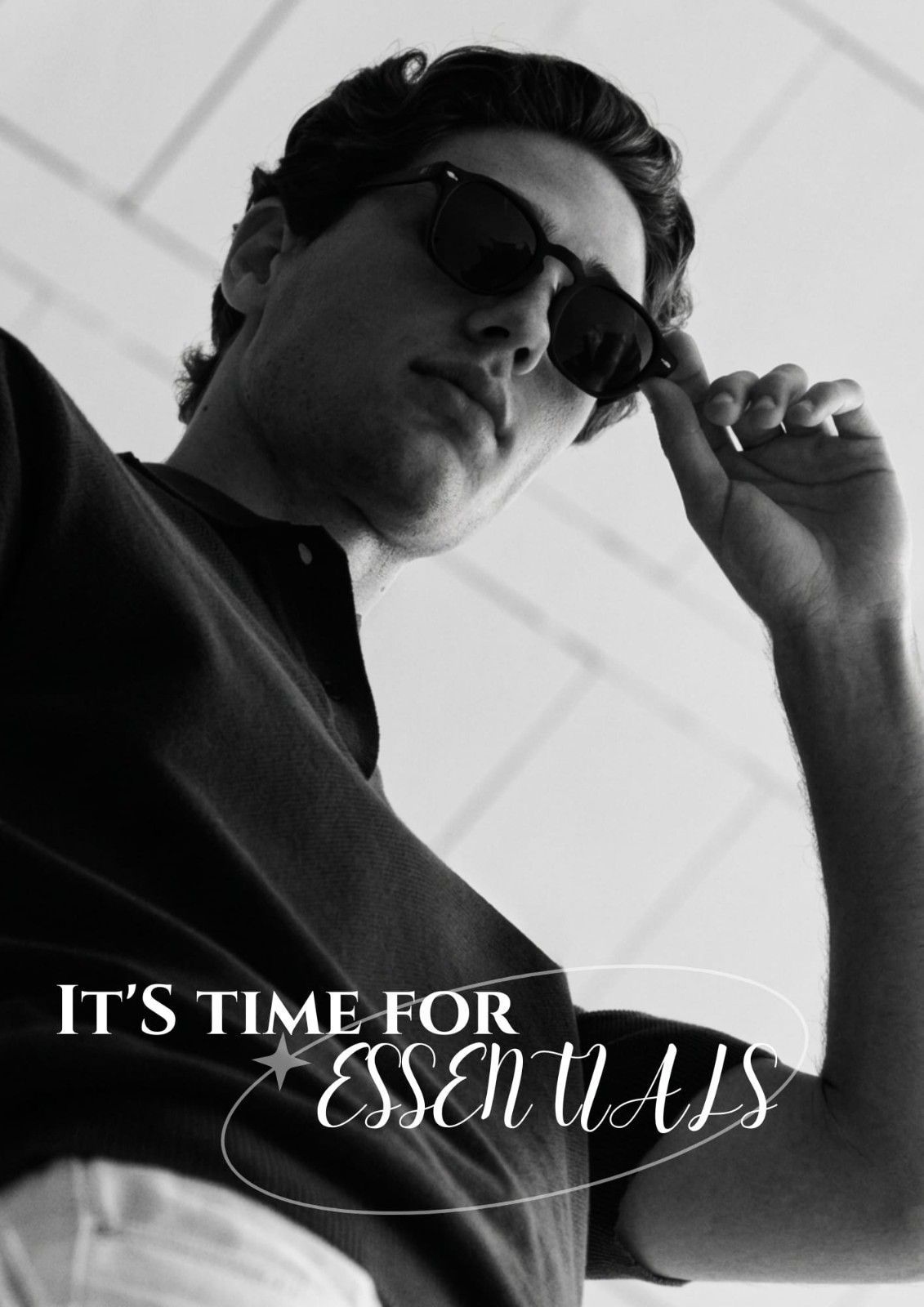 Una fotografía en blanco y negro