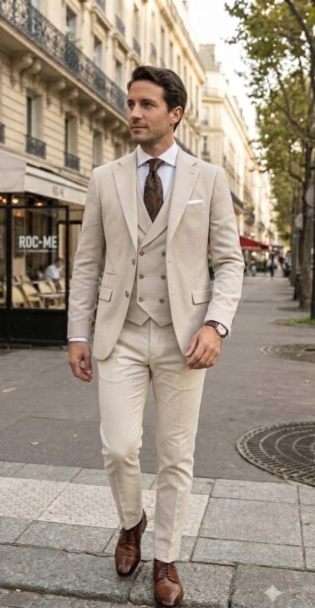 Una persona que viste un polo de punto