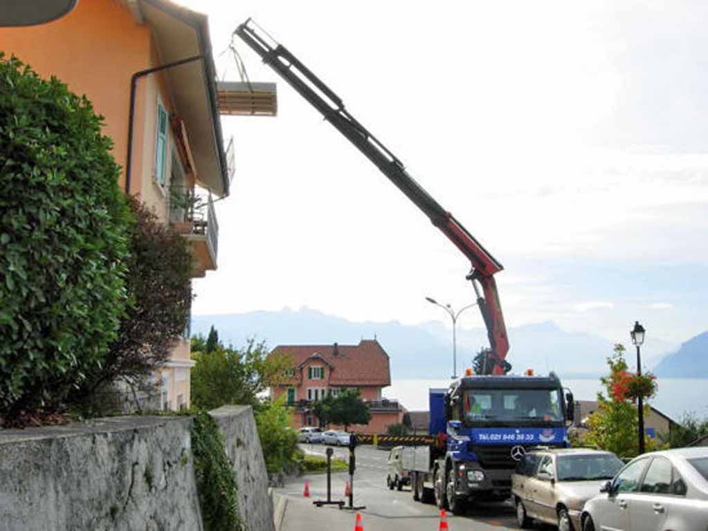 Levage, manutention - Mocellin Transports - Puidoux