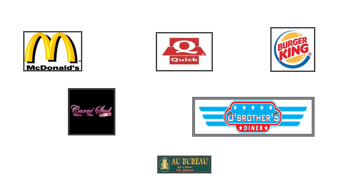 Nos références dans le secteur restauration