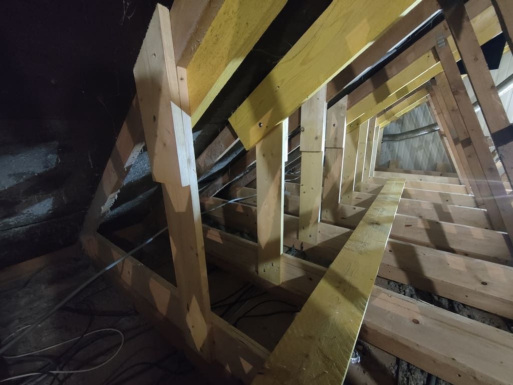 aménagement combles modifications charpente 13