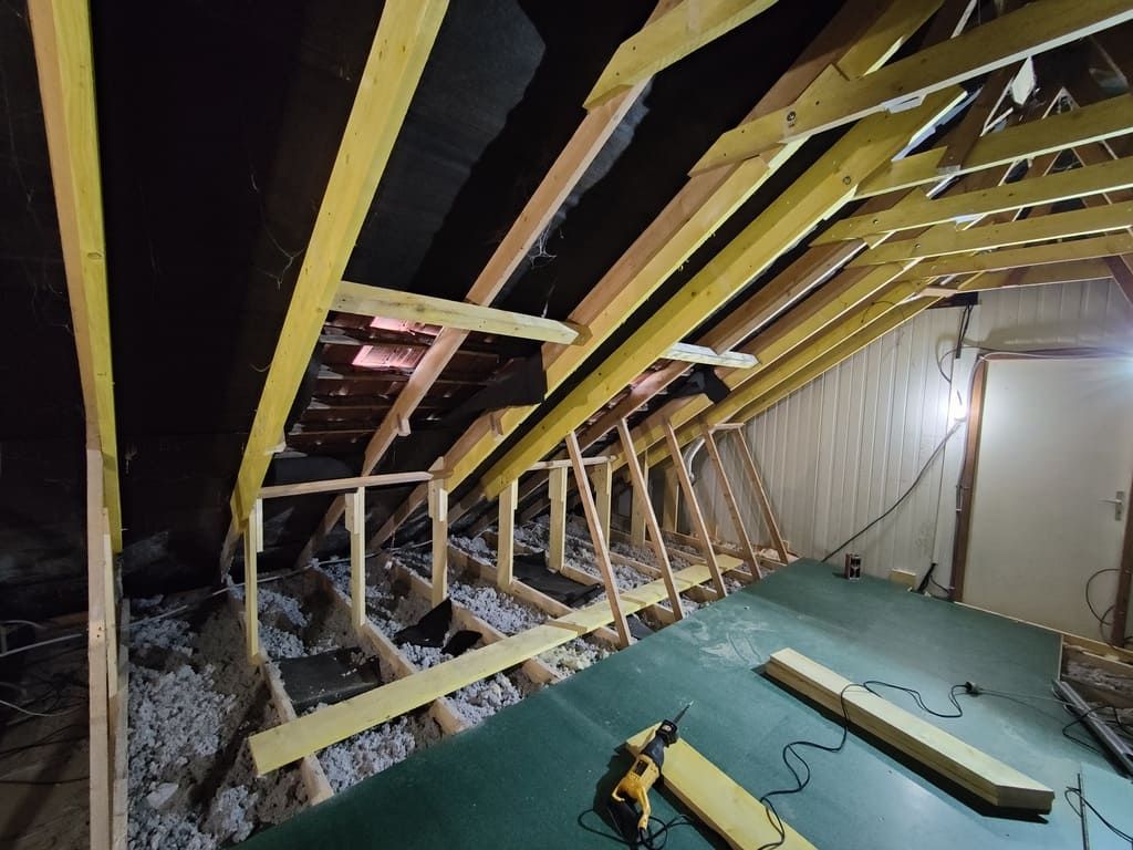 aménagement combles modifications charpente 09