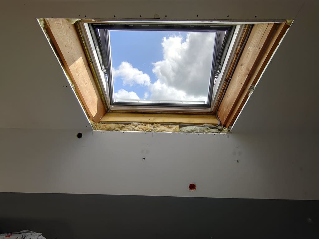 pose fenêtre de toit 05