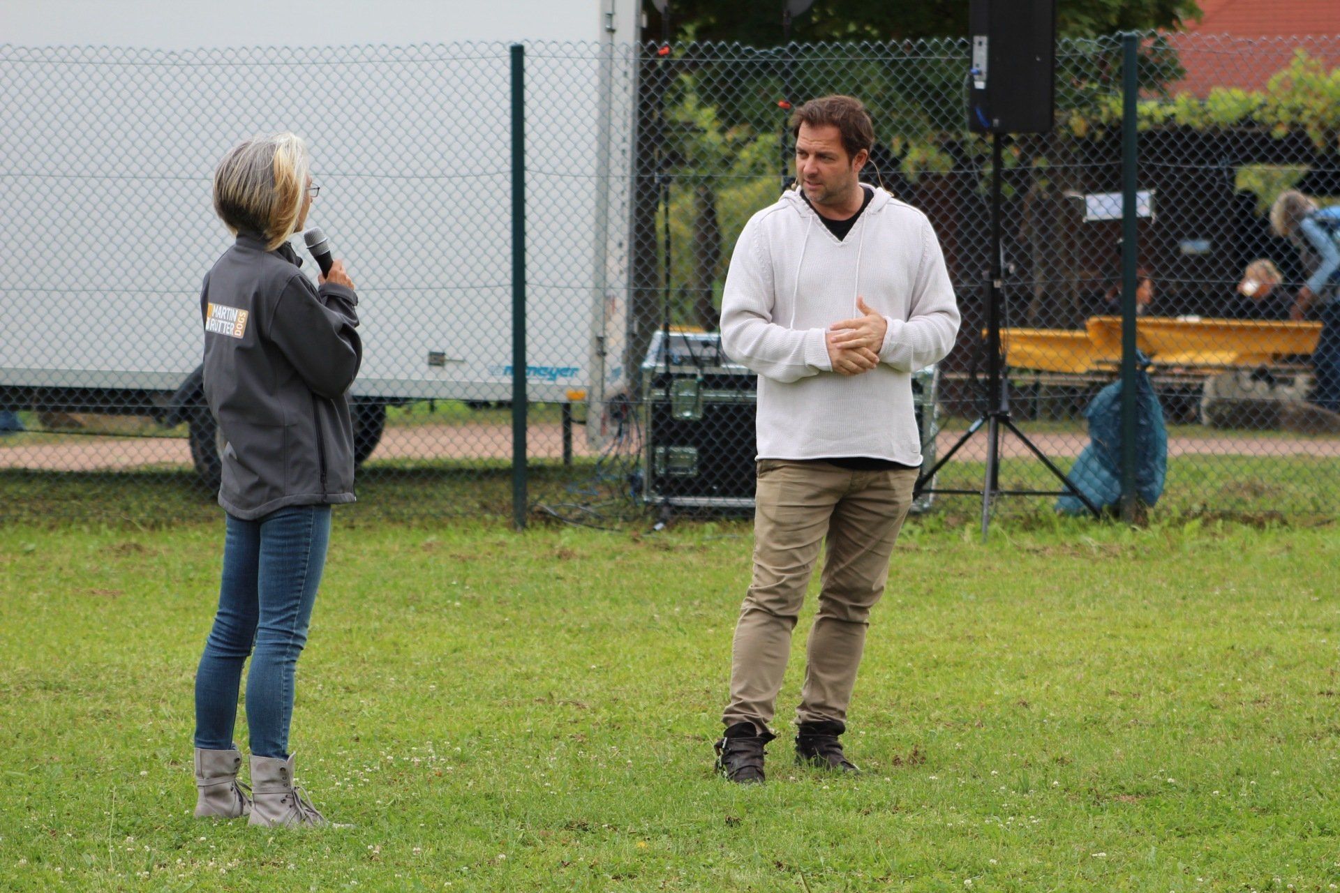 Vera Schmitz mit Martin Rütter Sept. 2017