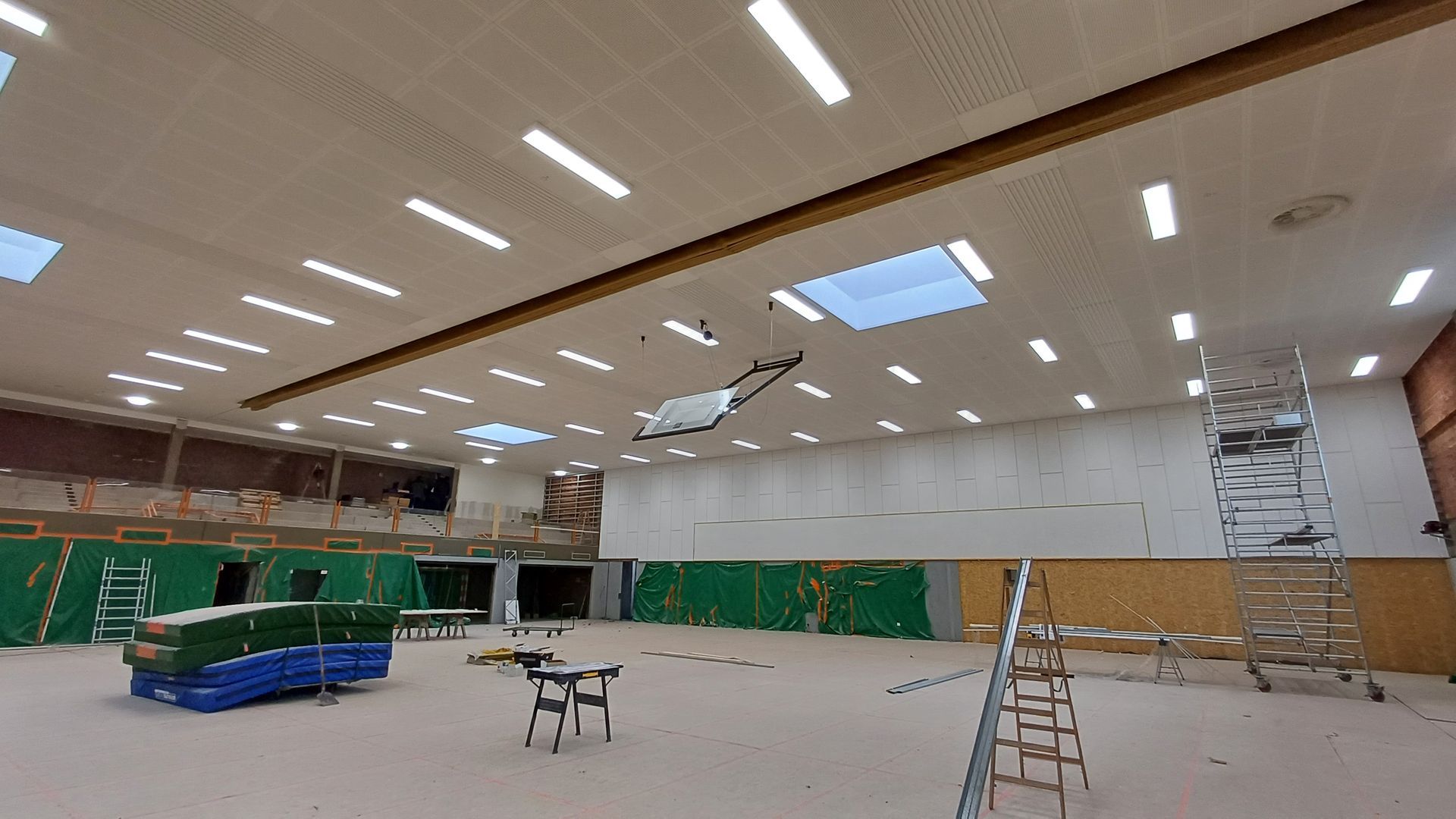 Sporthalle von Innen