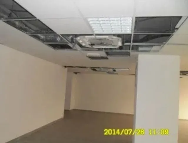 An empty room with a picture taken on july 26 2014