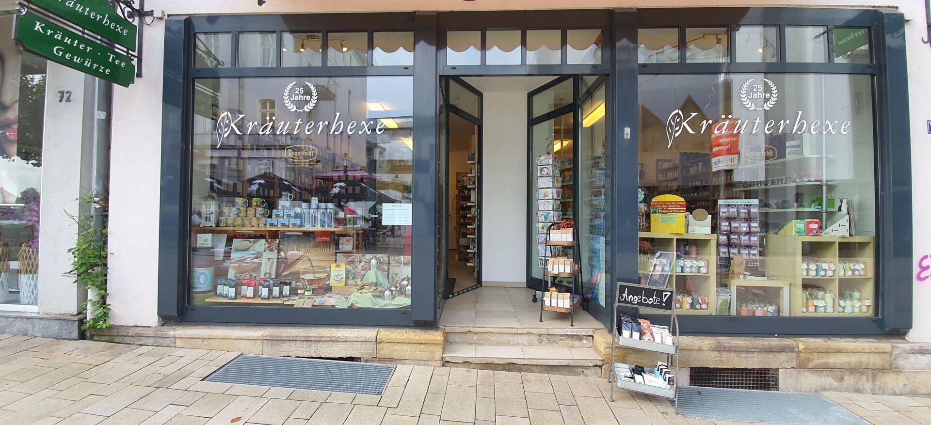 Außenansicht des Ladens