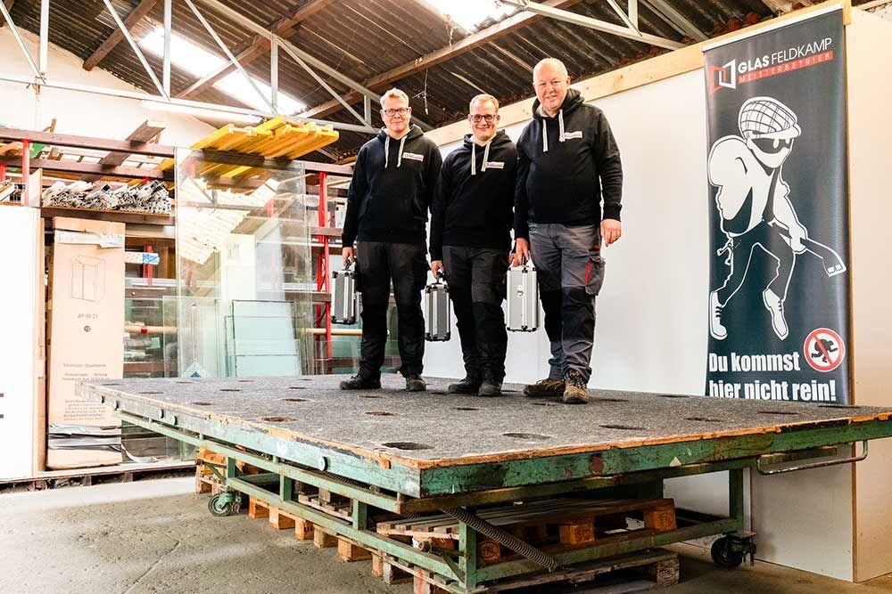 Das Team von Glas Feldkamp GmbH freut sich auf Ihre anfrage.