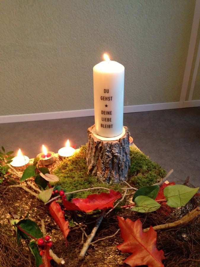 Gedenkkerze