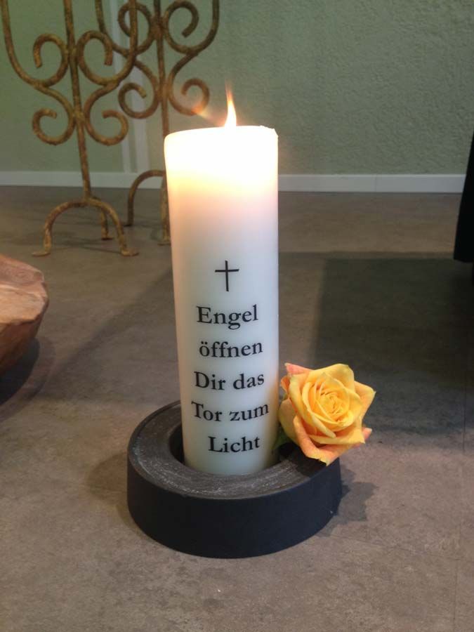 Gedenkkerze