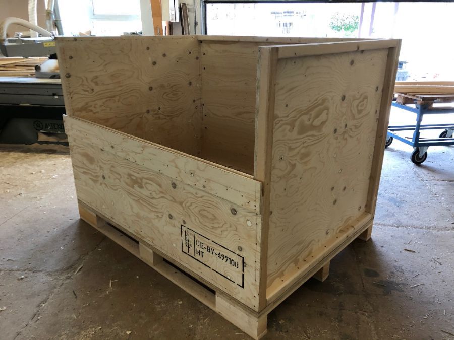 Holztransportbox