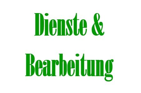 Dienste & Bearbeitungen Papeterie - Buchmann & Co. - Langnau & Burgdorf