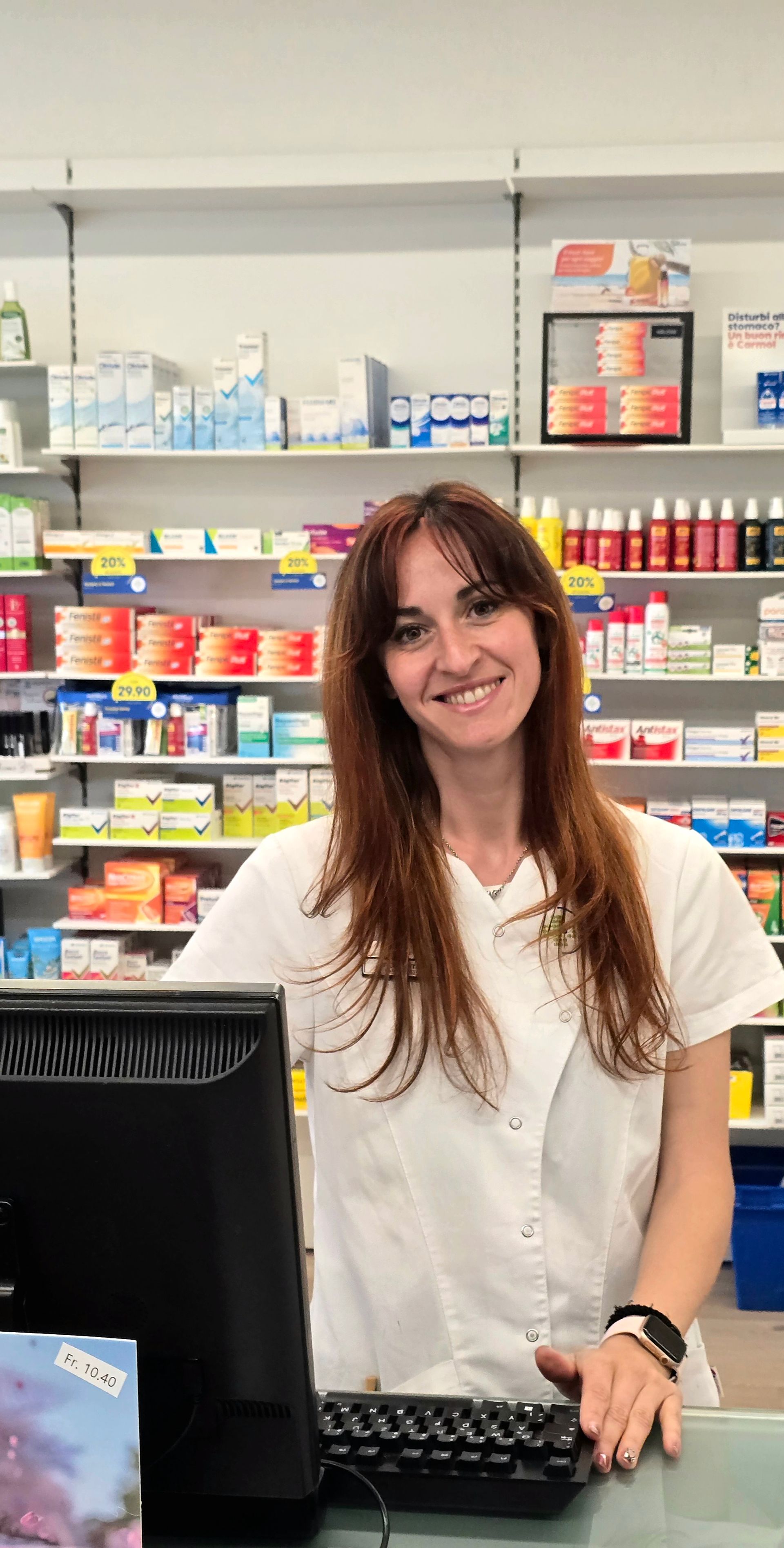 Foto dipendente della farmacia