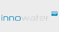 Es un logotipo de una empresa llamada innowater.