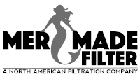 El logotipo de Mermaid Made Filter es una empresa de filtración de América del Norte.