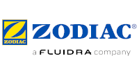 El logotipo de Zodiac es una empresa de Fluidra.