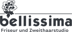 Logo "Bellissima" und "Friseur und Zweithaastudio"