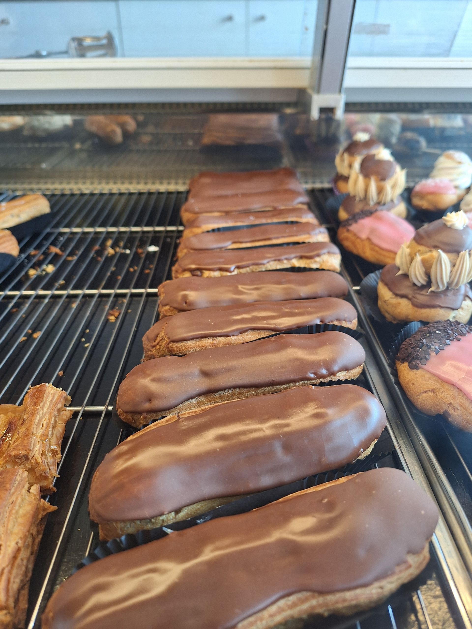 Des éclairs au chocolat