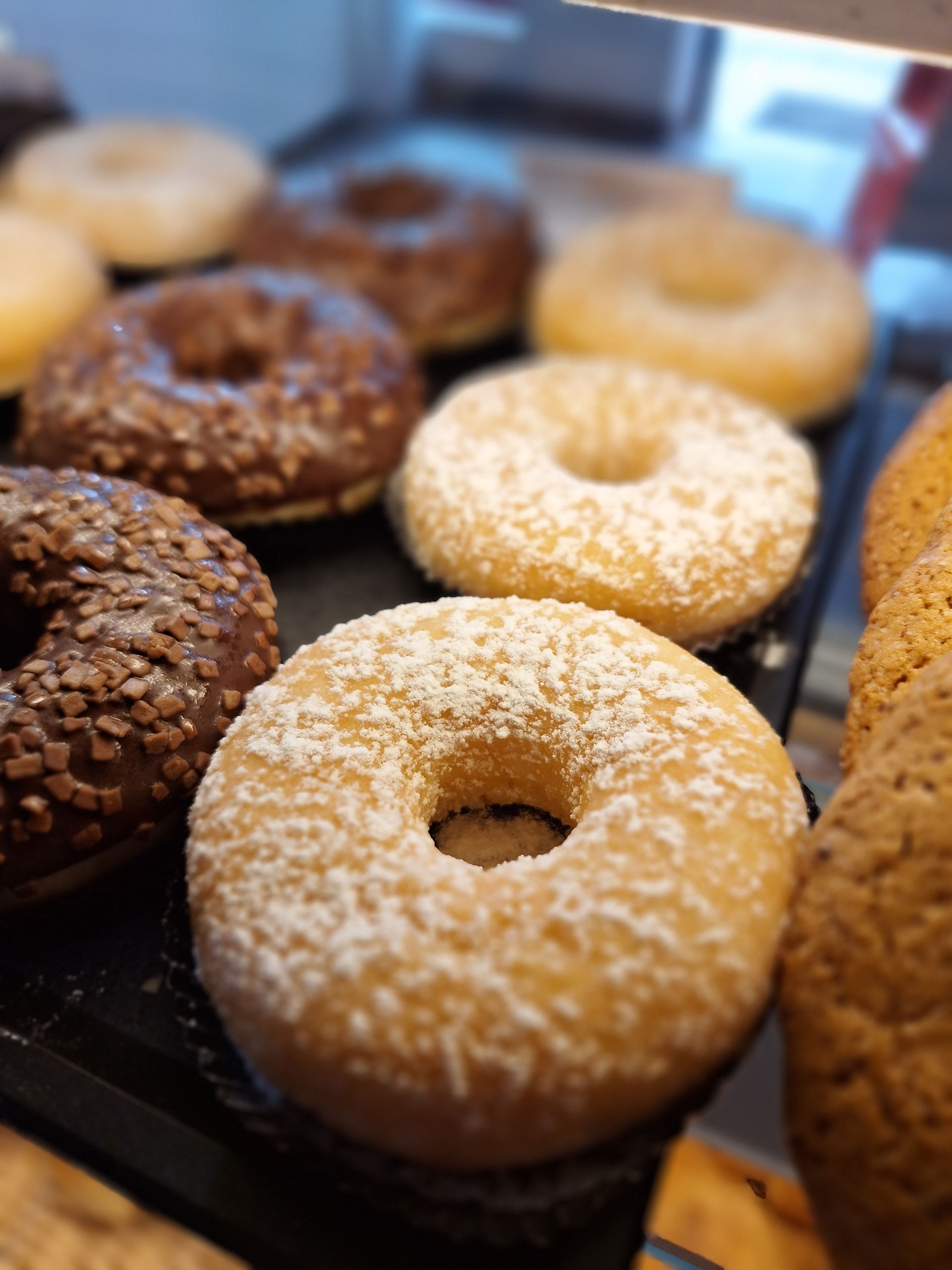 Des donuts en gros plans