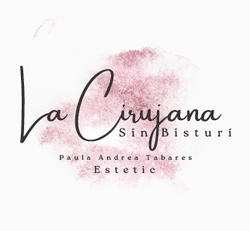 A logo for la cirujana sin bisturi by paula andrea tabares
