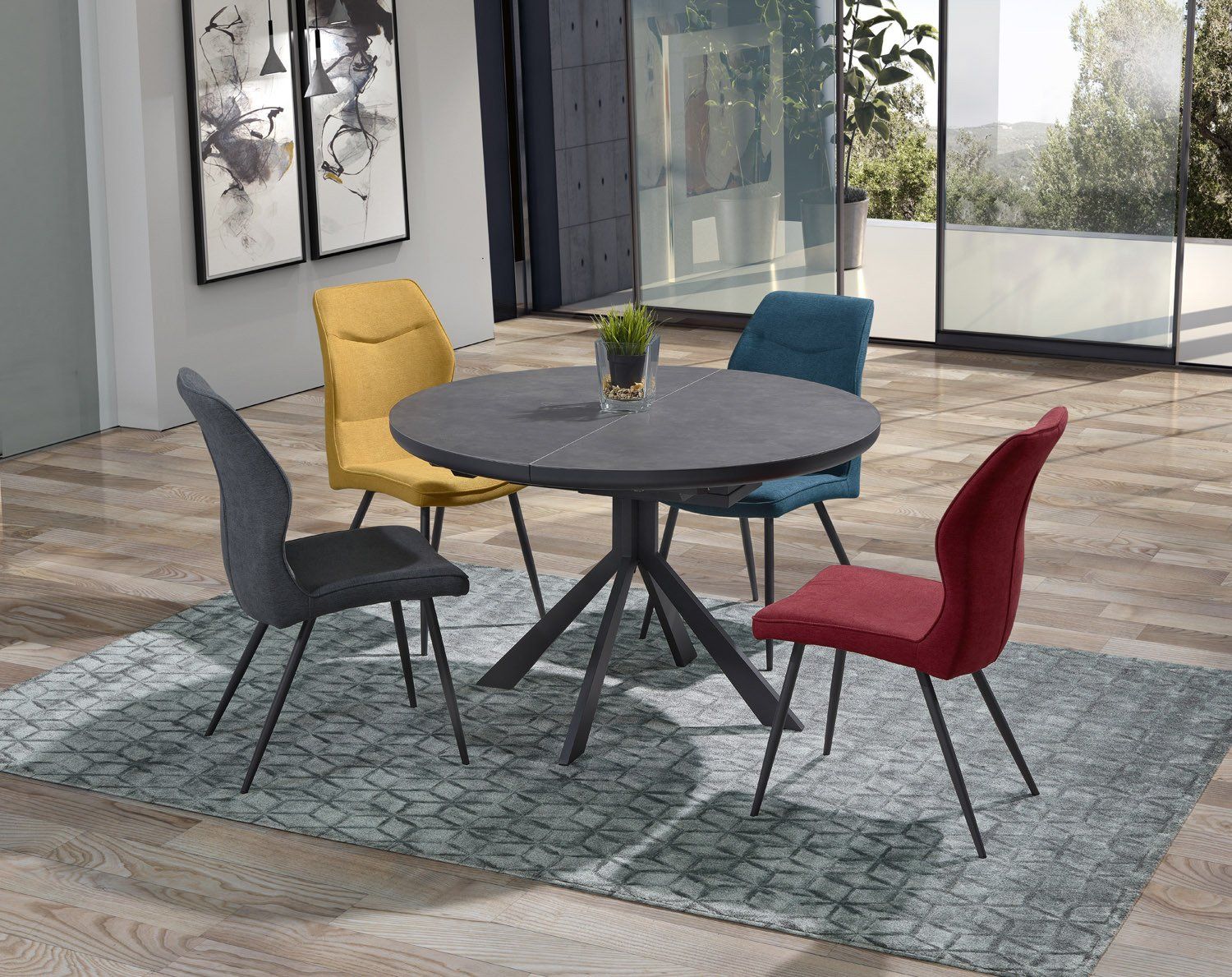 Table et chaises ambiance 1