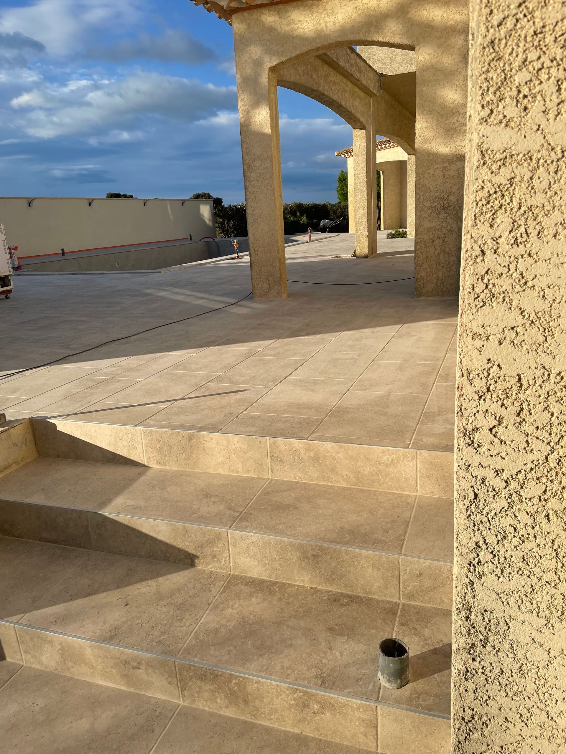 Construction de terrasse à Pézenas